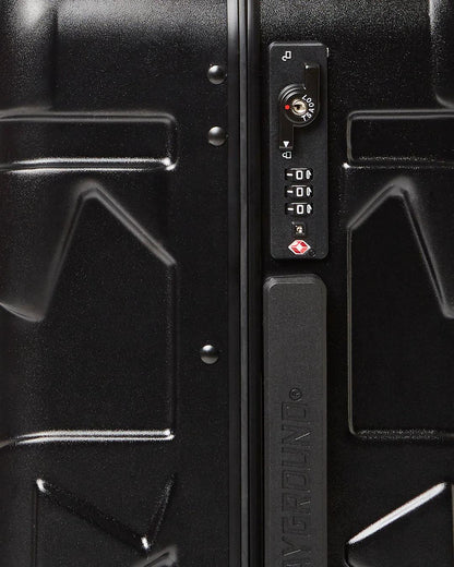 Sprayground Featured | MOLDED SHARKITECTURE BLACK HARDSHELL CARRY-ON LUGGAGE
