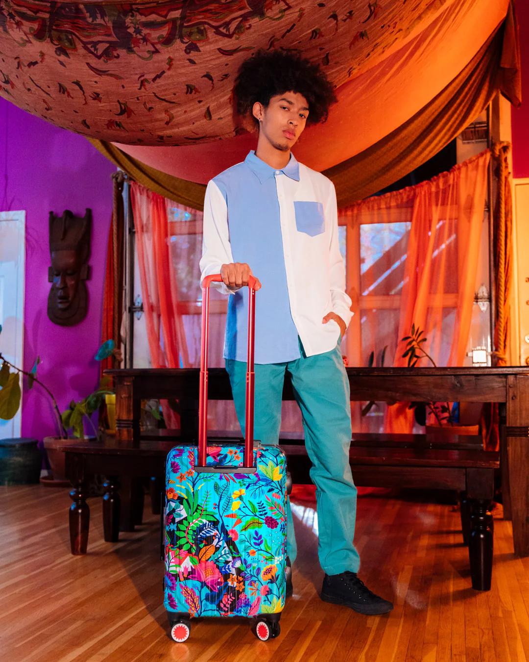 Sprayground Popular | AVANT GARDEN SHARKNAUTICS HARDSHELL CARRY-ON LUGGAGE