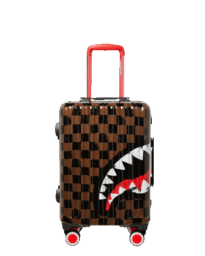 Sprayground Trending | SHARKS IN PARIS VANQUISH SHARKNAUTICS HARDSHELL CARRY-ON LUGGAGE