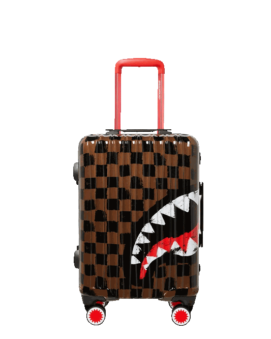 Sprayground Trending | SHARKS IN PARIS VANQUISH SHARKNAUTICS HARDSHELL CARRY-ON LUGGAGE