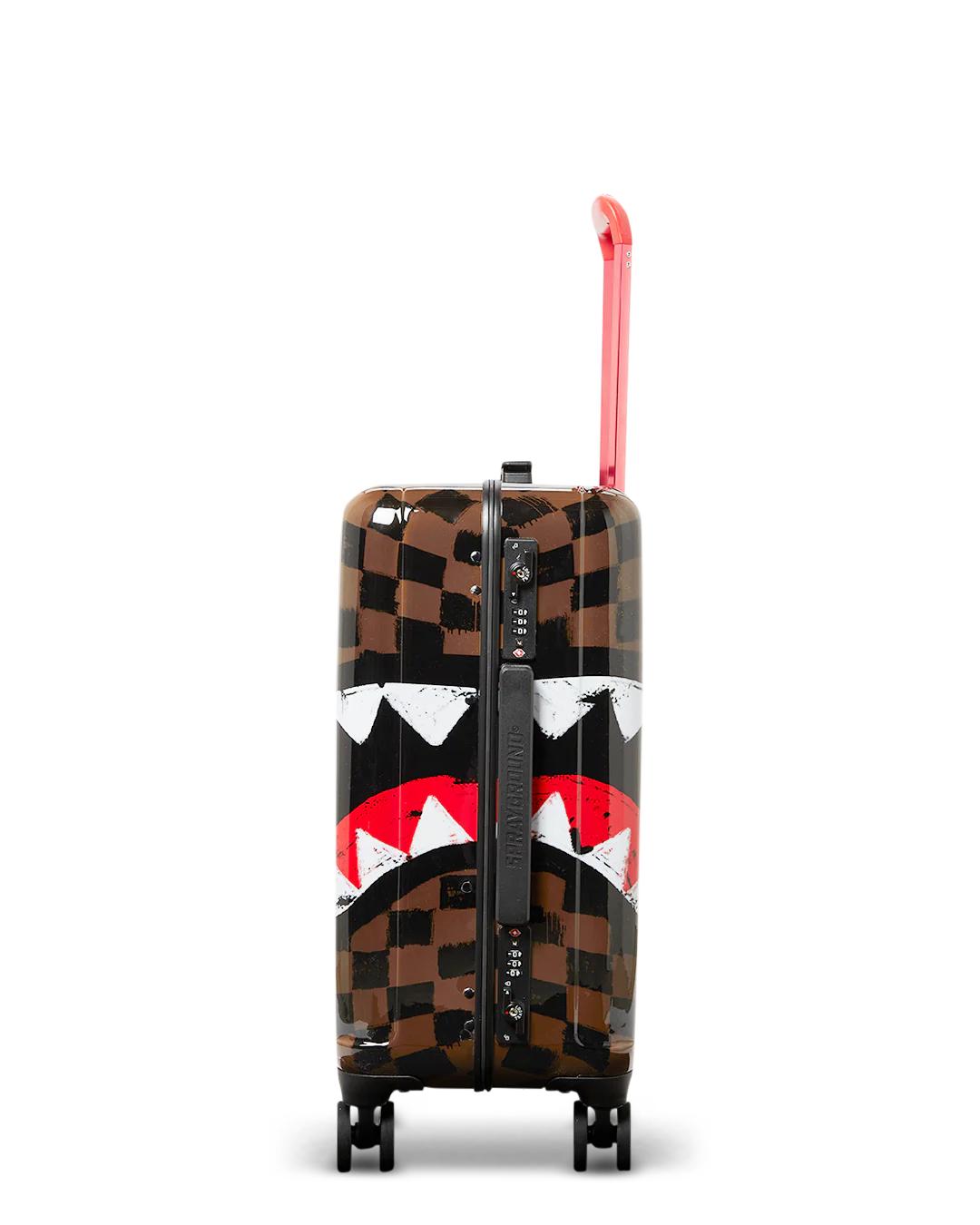 Sprayground Trending | SHARKS IN PARIS VANQUISH SHARKNAUTICS HARDSHELL CARRY-ON LUGGAGE
