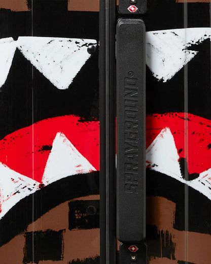 Sprayground Trending | SHARKS IN PARIS VANQUISH SHARKNAUTICS HARDSHELL CARRY-ON LUGGAGE