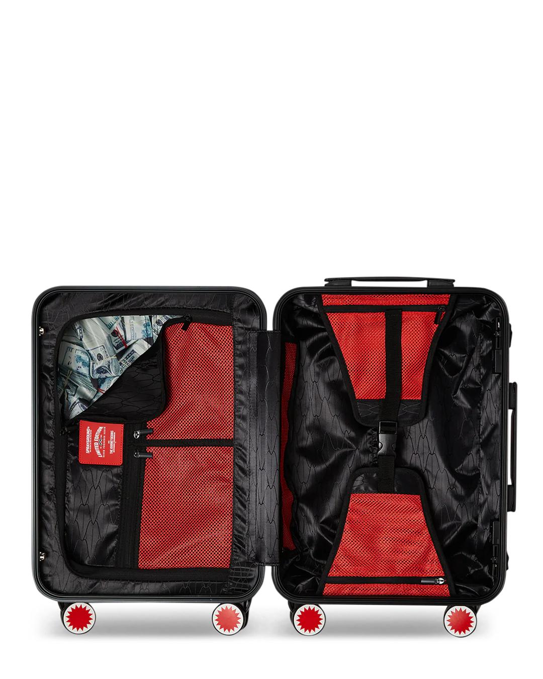 Sprayground Best Seller | CHATEAU GHOST SHARKNAUTICS HARDSHELL CARRY-ON LUGGAGE
