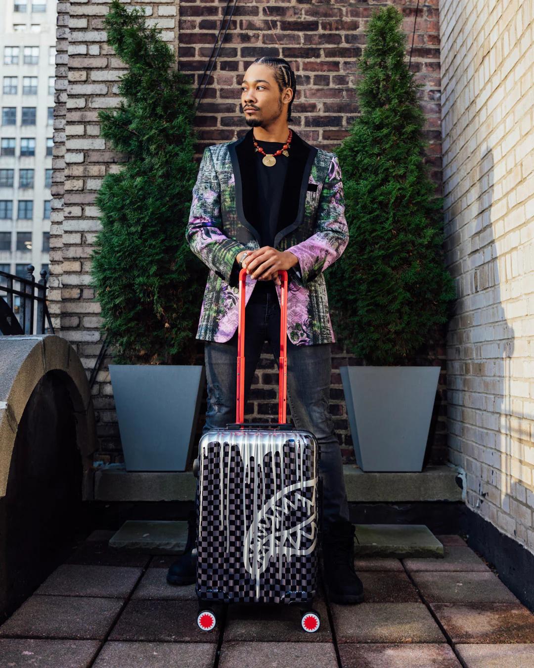 Sprayground Best Seller | CHATEAU GHOST SHARKNAUTICS HARDSHELL CARRY-ON LUGGAGE