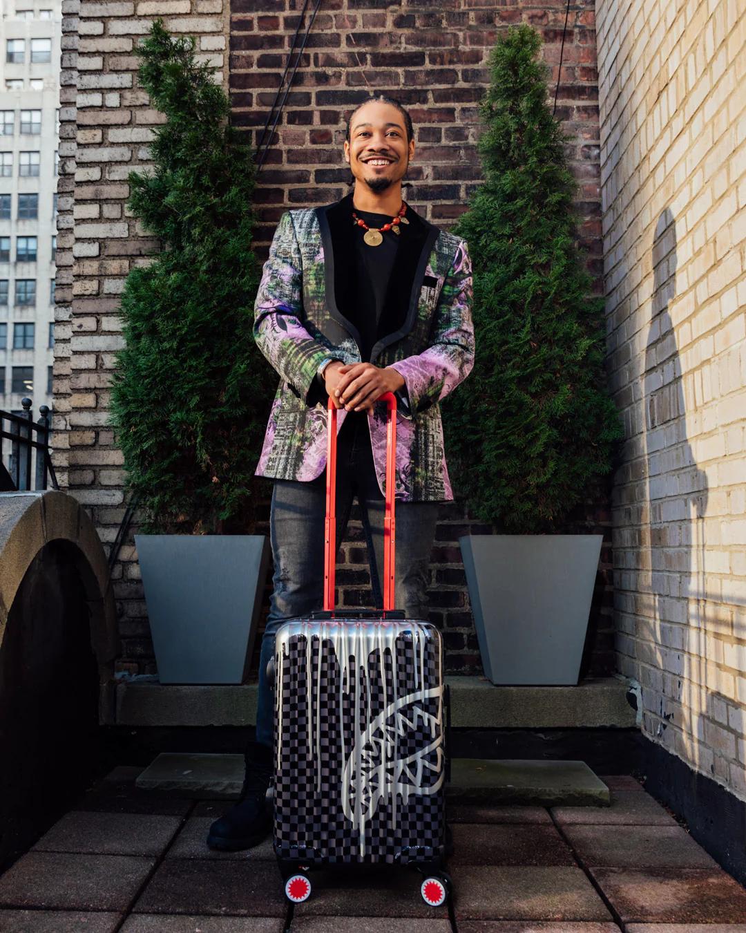 Sprayground Best Seller | CHATEAU GHOST SHARKNAUTICS HARDSHELL CARRY-ON LUGGAGE
