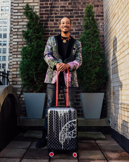 Sprayground Best Seller | CHATEAU GHOST SHARKNAUTICS HARDSHELL CARRY-ON LUGGAGE