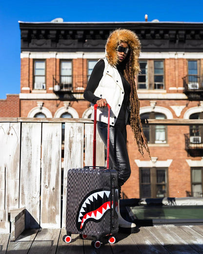 Sprayground Exclusive | SPRAYGATTI REVV SHARKNAUTICS HARDSHELL CARRY-ON LUGGAGE