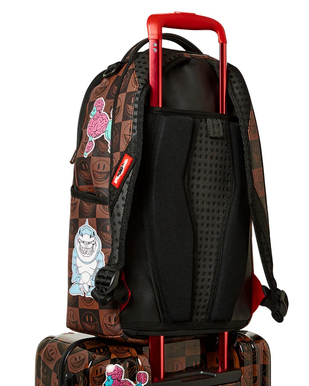 Sprayground Signature | GLOBAL MOGUL POPAGANDA RON ENGLISH EDITION HARDSHELL CARRY-ON LUGGAGE