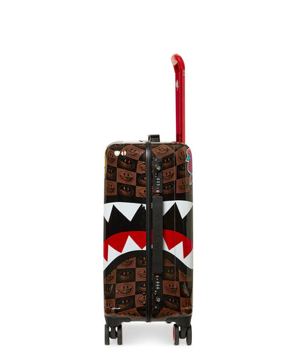 Sprayground Signature | GLOBAL MOGUL POPAGANDA RON ENGLISH EDITION HARDSHELL CARRY-ON LUGGAGE