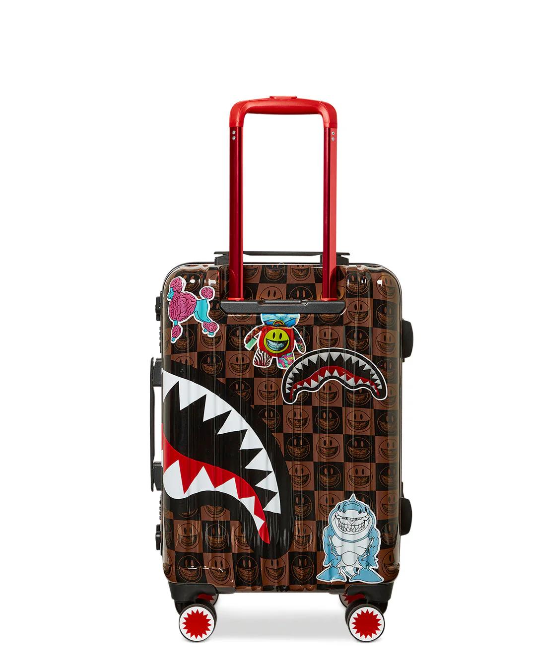 Sprayground Signature | GLOBAL MOGUL POPAGANDA RON ENGLISH EDITION HARDSHELL CARRY-ON LUGGAGE