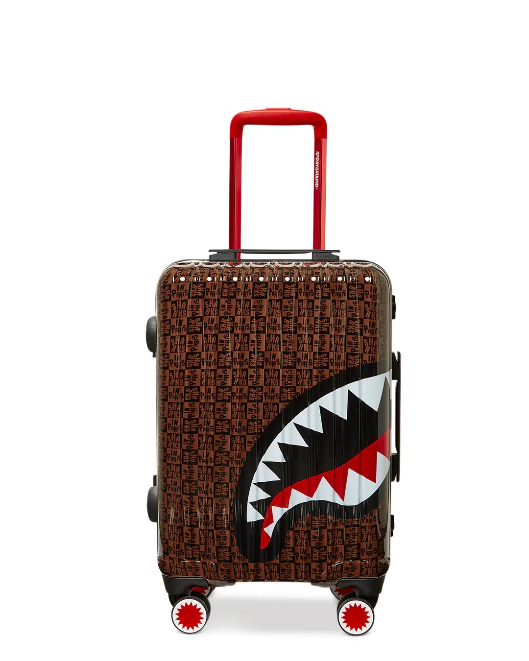 Sprayground Classic | FRENZY SHARKS SHARKNAUTICS HARDSHELL CARRY-ON LUGGAGE