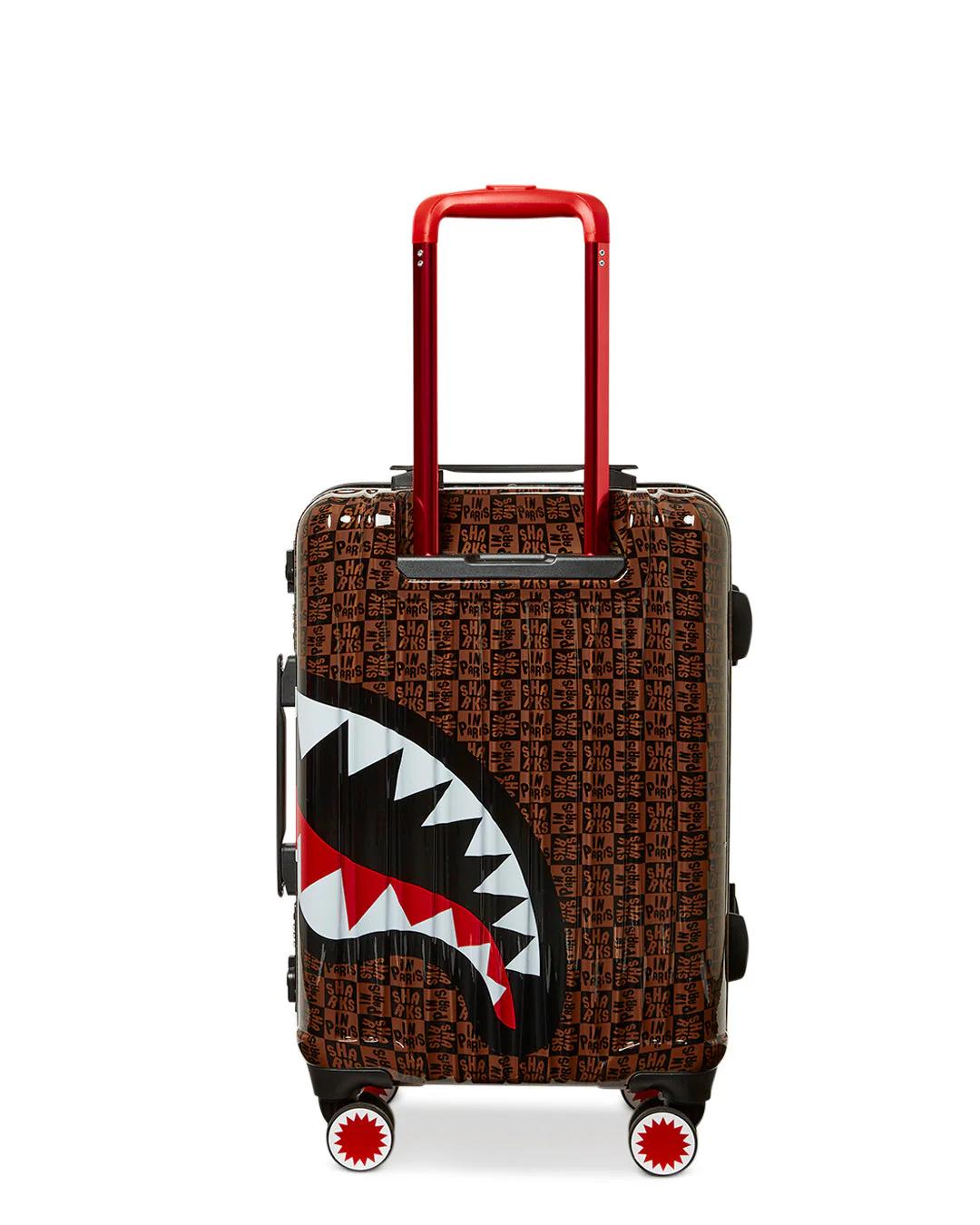 Sprayground Classic | FRENZY SHARKS SHARKNAUTICS HARDSHELL CARRY-ON LUGGAGE