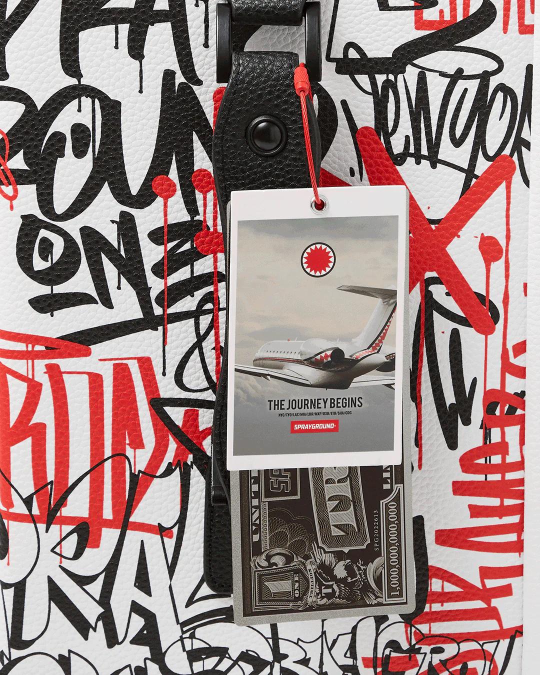 Sprayground Essential | MYSTERIOUS MASTERMIND JETSETTER CARRY-ON LUGGAGE