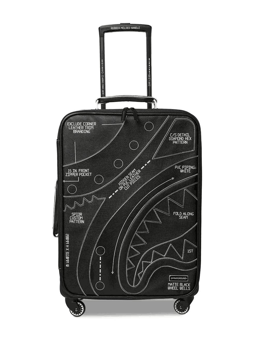Sprayground Premium | HIGH TECH JETSETTER CARRY-ON LUGGAGE
