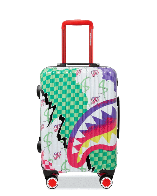 Sprayground Popular | DREAMY TECHNICOLOR SHARKNAUTICS HARDSHELL CARRY-ON LUGGAGE