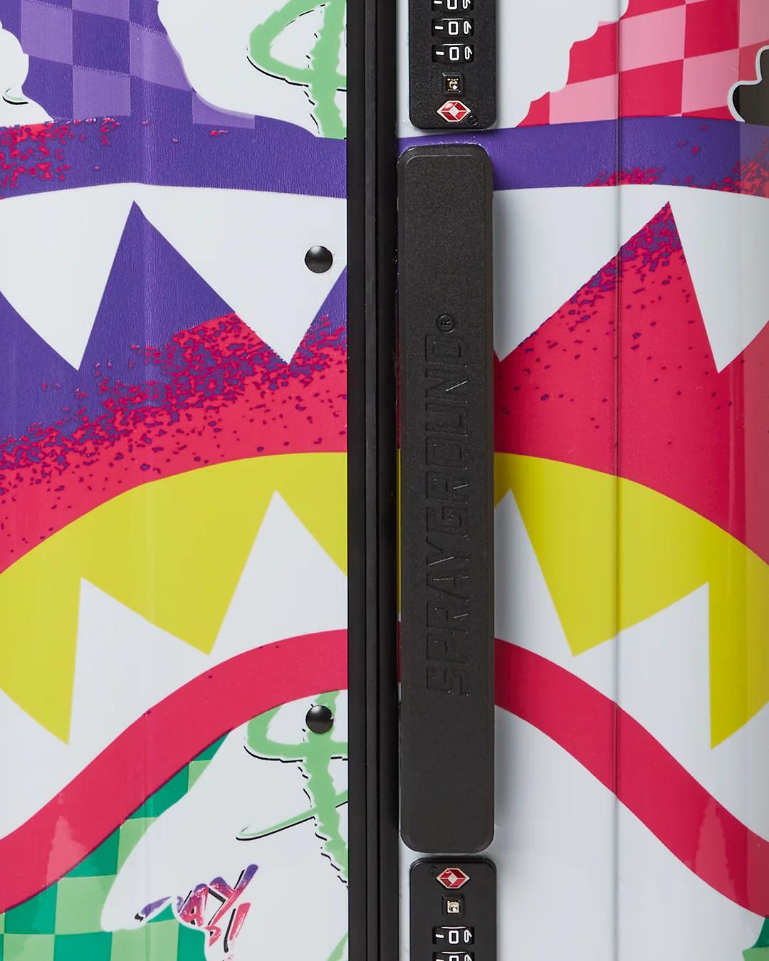 Sprayground Popular | DREAMY TECHNICOLOR SHARKNAUTICS HARDSHELL CARRY-ON LUGGAGE