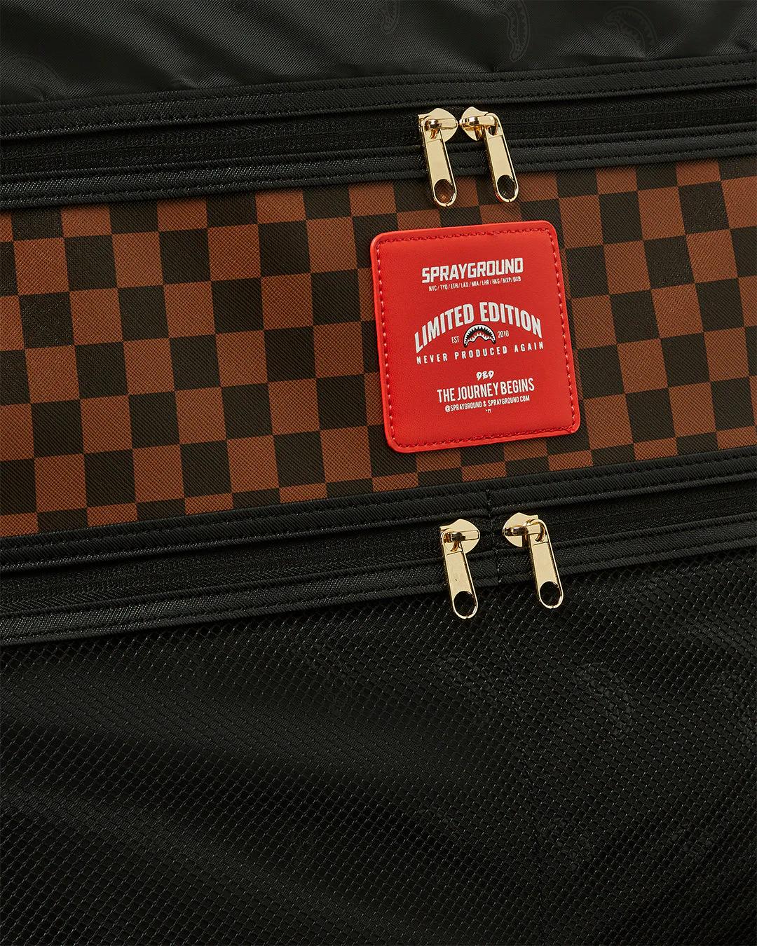 Sprayground Exclusive | HENNY LOCK SHARKS IN PARIS JETSETTER CARRY-ON LUGGAGE