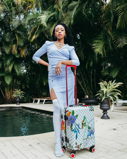 Sprayground Essential | JARDIN DU PALAIS SHARKNAUTICS HARDSHELL CARRY-ON LUGGAGE