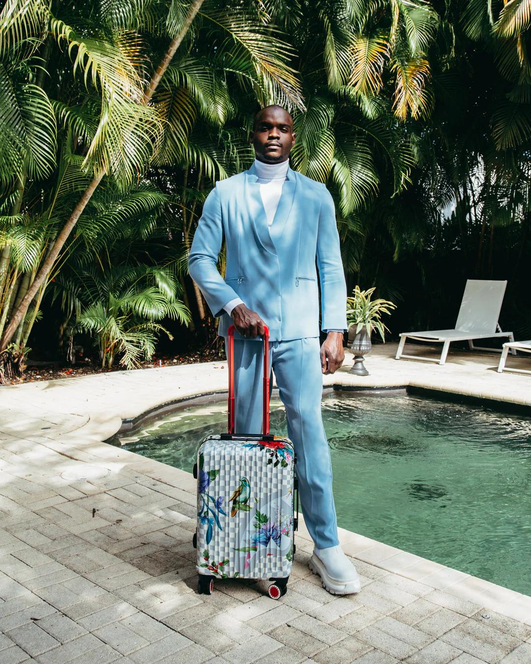 Sprayground Essential | JARDIN DU PALAIS SHARKNAUTICS HARDSHELL CARRY-ON LUGGAGE