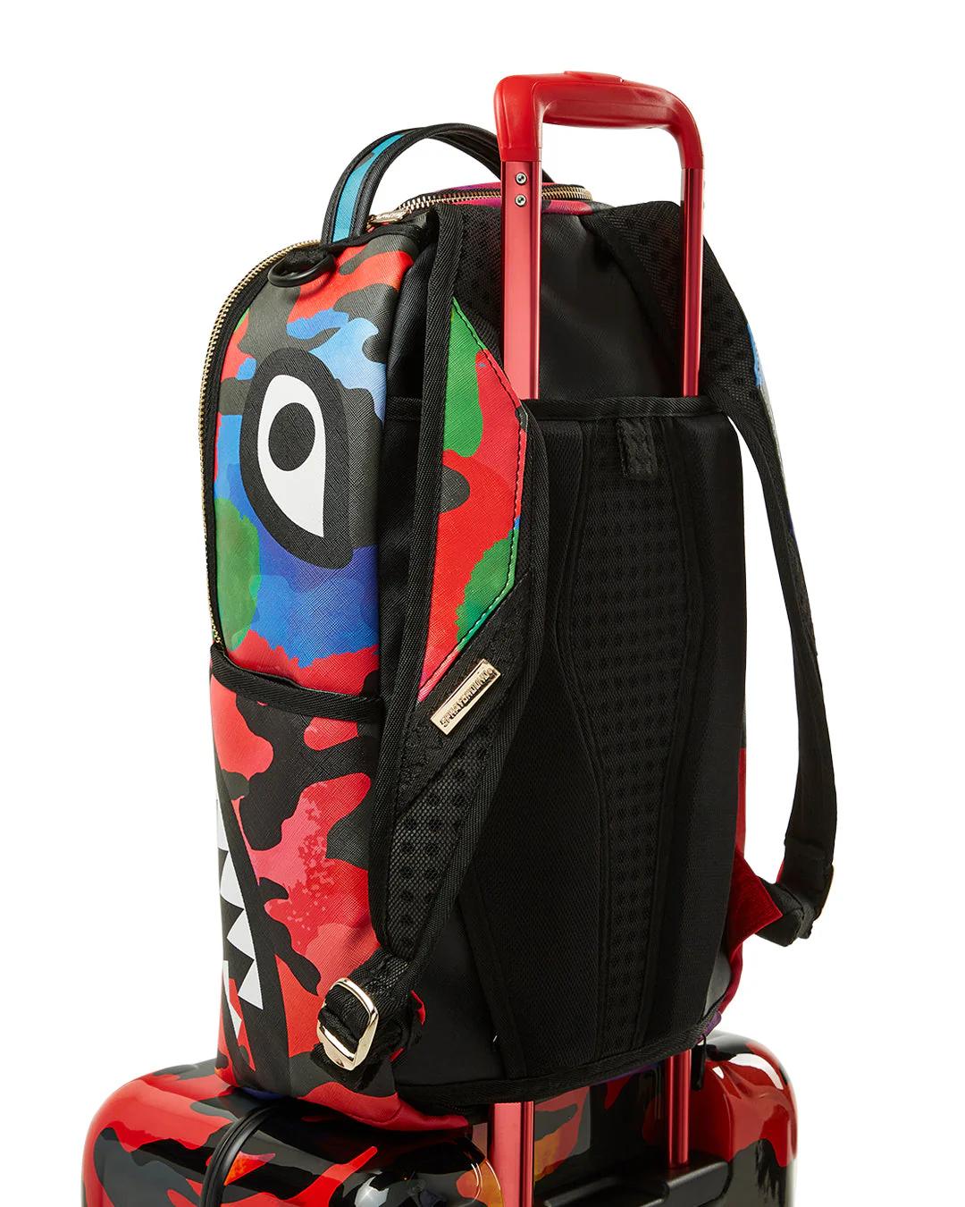Sprayground Premium | CAMOBURST SHARKNAUTICS HARDSHELL CARRY-ON LUGGAGE