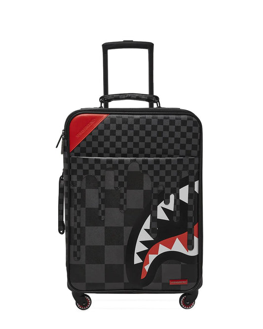 Sprayground Featured | XTC GREY SHARKS IN PARIS JETSETTER CARRY-ON LUGGAGE