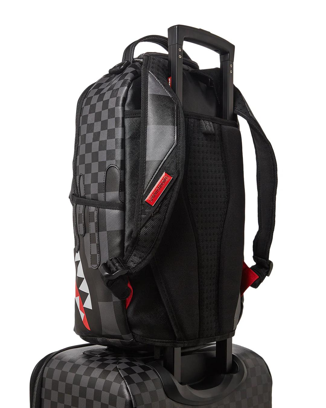 Sprayground Featured | XTC GREY SHARKS IN PARIS JETSETTER CARRY-ON LUGGAGE