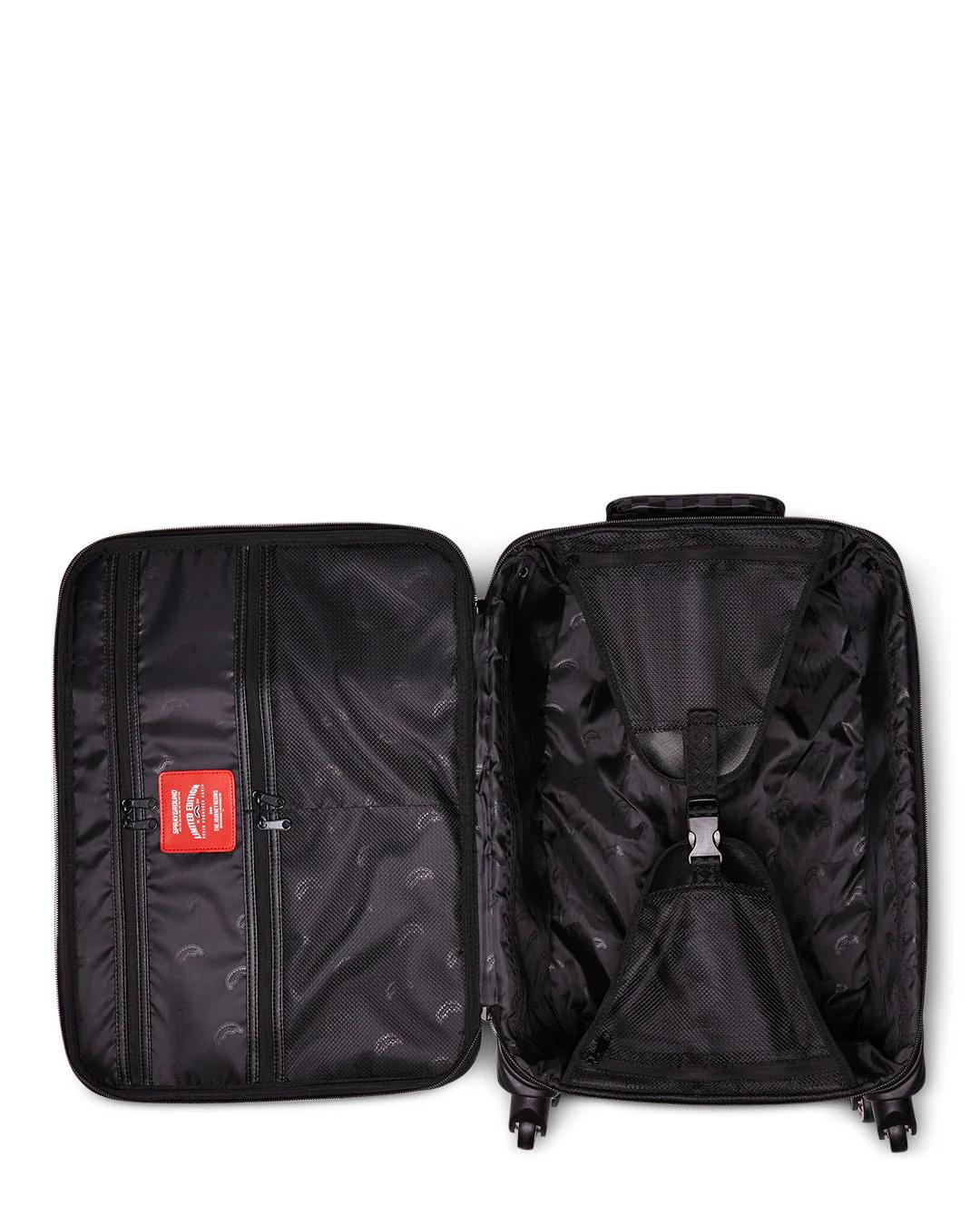 Sprayground Featured | XTC GREY SHARKS IN PARIS JETSETTER CARRY-ON LUGGAGE