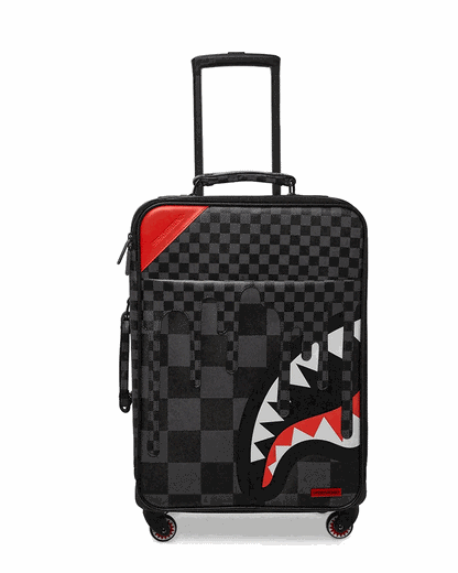 Sprayground Featured | XTC GREY SHARKS IN PARIS JETSETTER CARRY-ON LUGGAGE