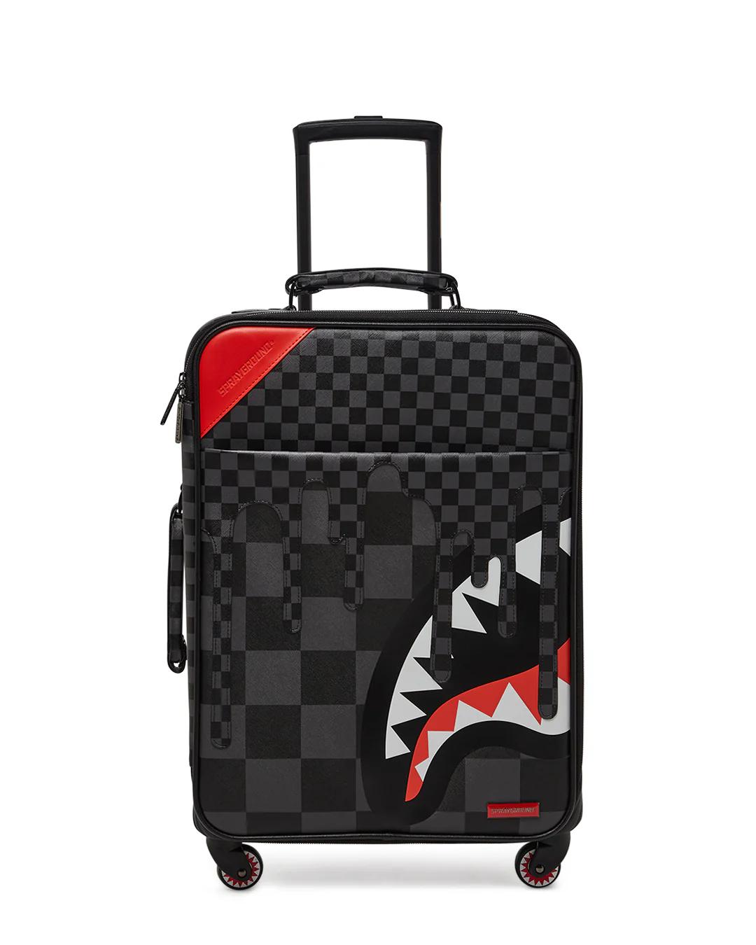 Sprayground Featured | XTC GREY SHARKS IN PARIS JETSETTER CARRY-ON LUGGAGE