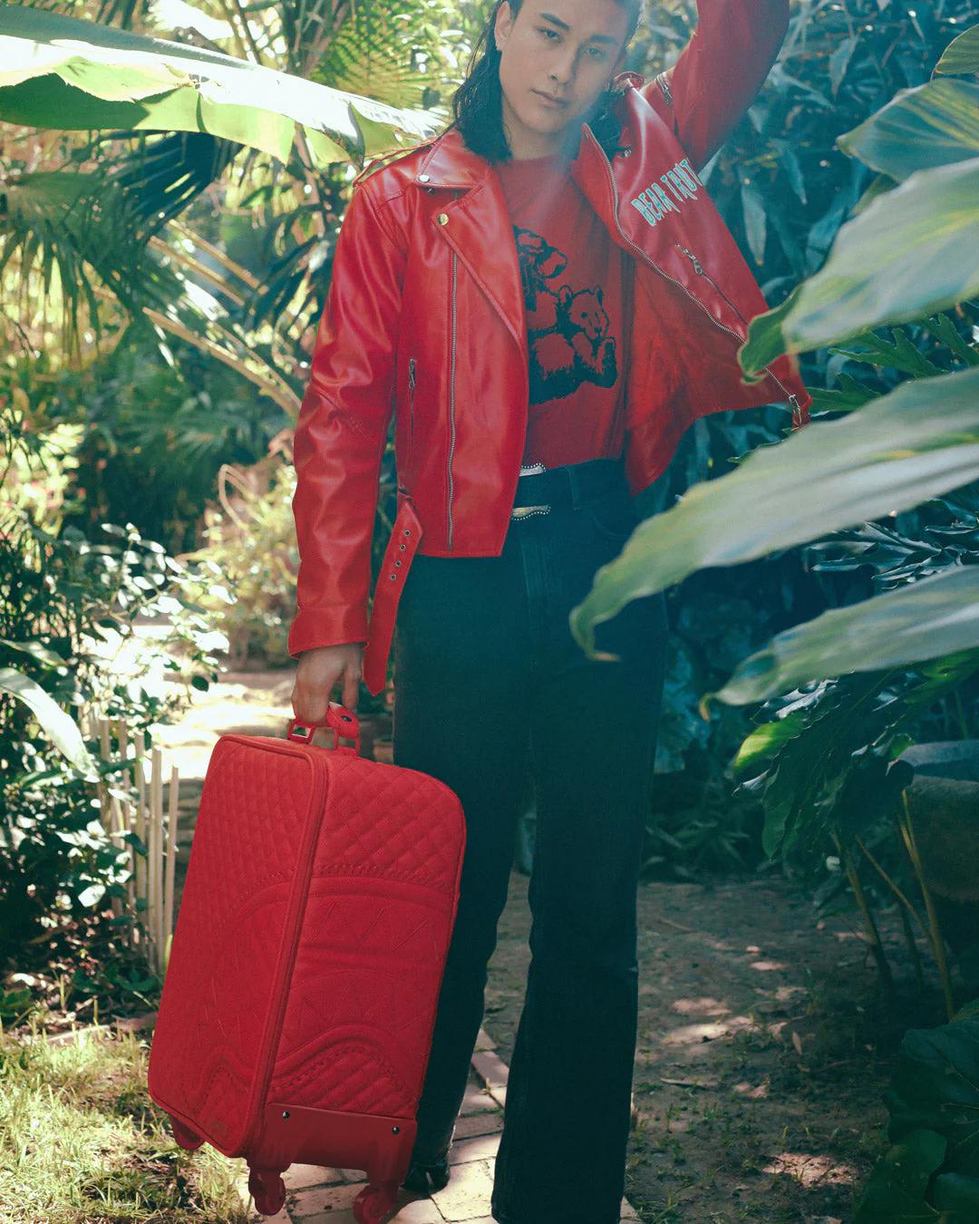 Sprayground Popular | RED RIVIERA JETSETTER CARRY-ON LUGGAGE