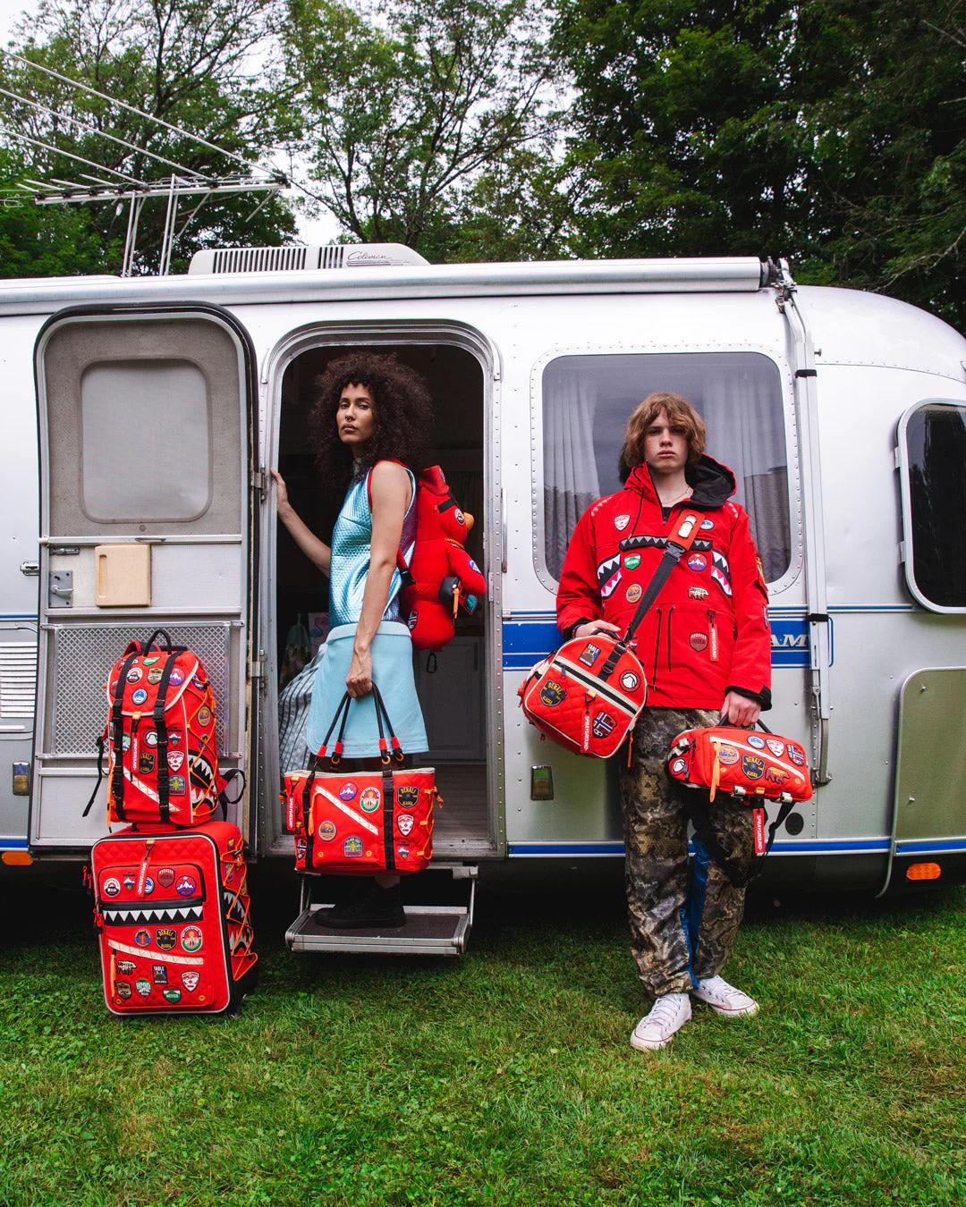 Sprayground Best Seller | THE GLOBAL EXPEDITION JETSETTER CARRY-ON LUGGAGE