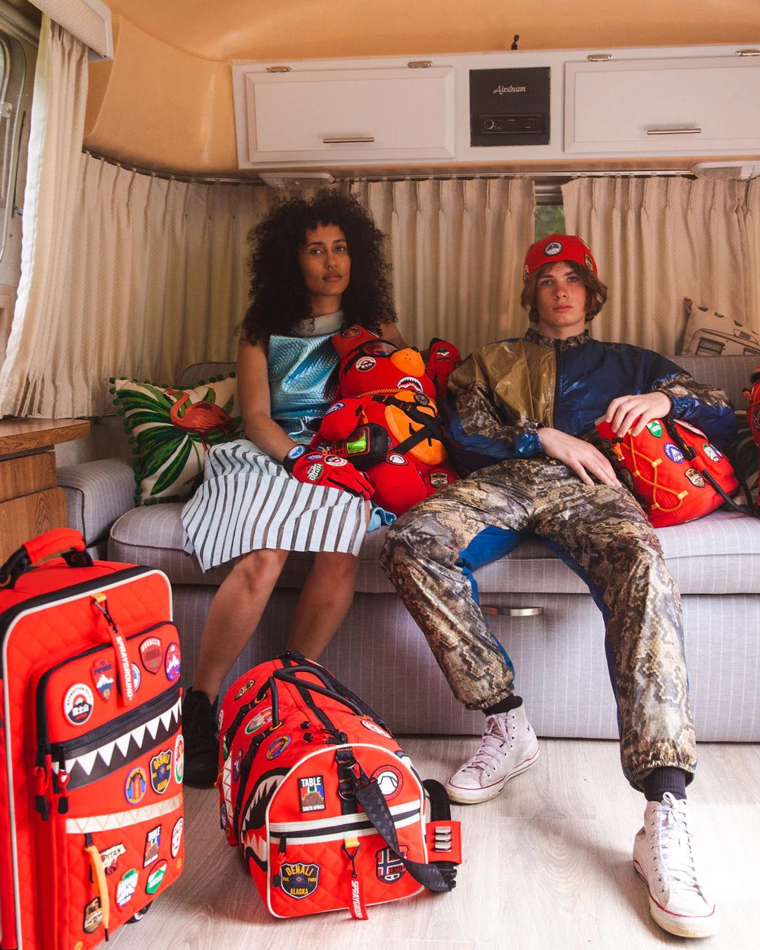 Sprayground Best Seller | THE GLOBAL EXPEDITION JETSETTER CARRY-ON LUGGAGE