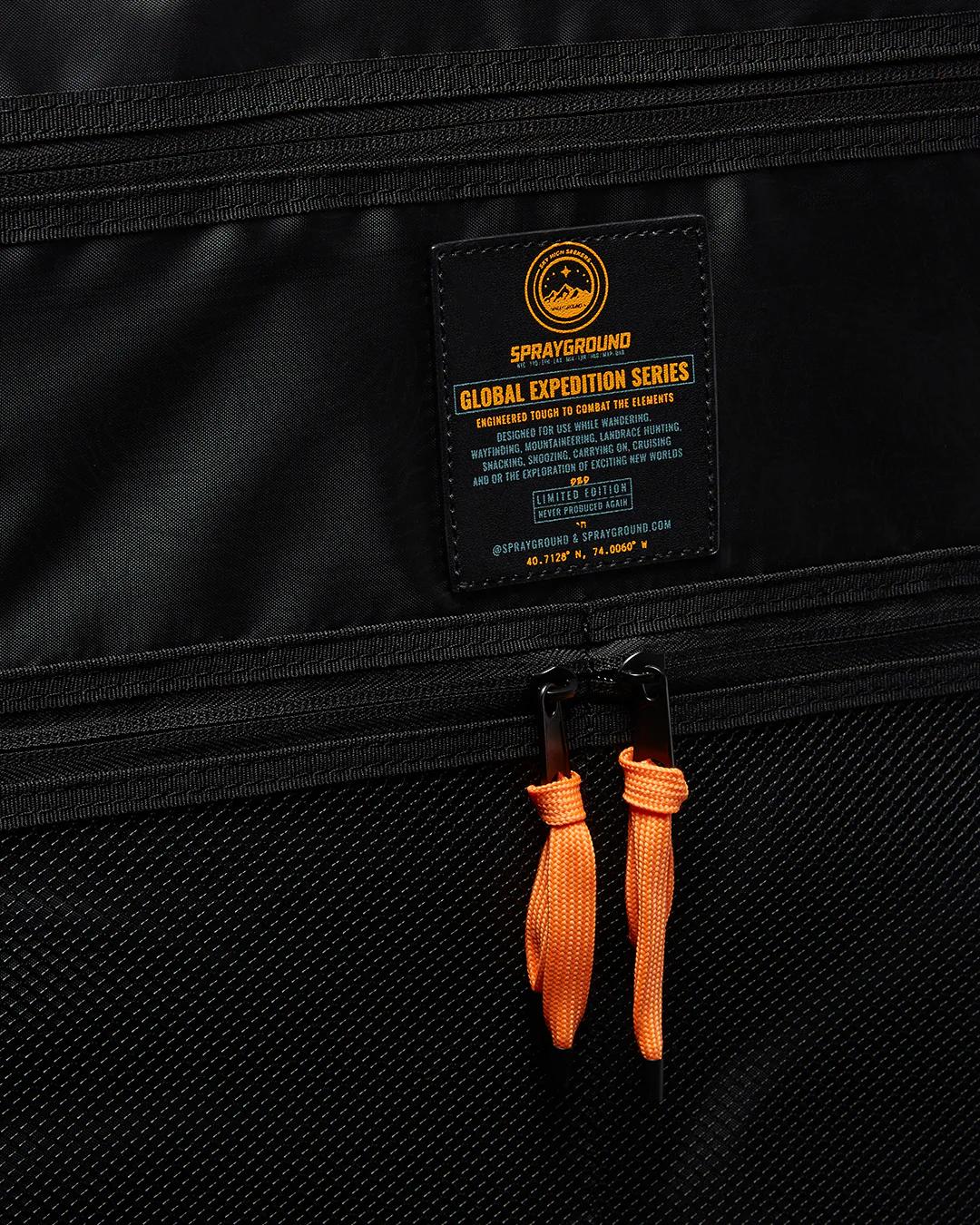 Sprayground Best Seller | THE GLOBAL EXPEDITION JETSETTER CARRY-ON LUGGAGE