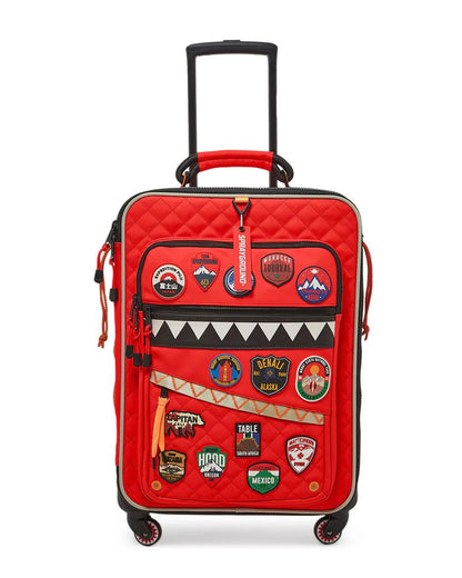 Sprayground Best Seller | THE GLOBAL EXPEDITION JETSETTER CARRY-ON LUGGAGE