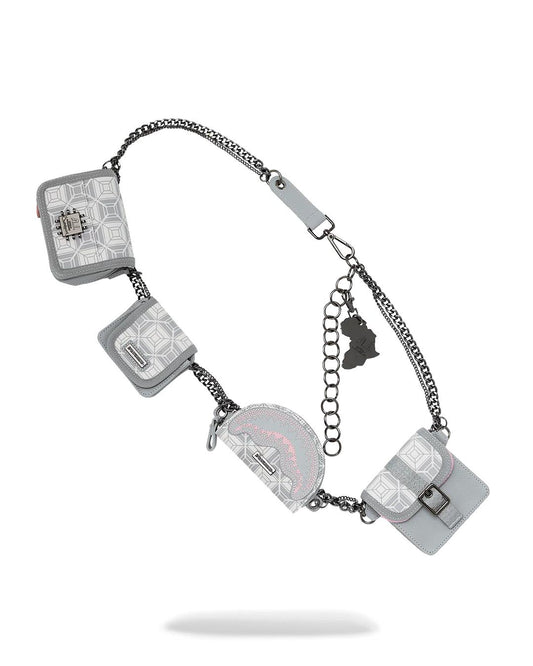Sprayground Exclusive | A.I.8 AFRICAN INTELLIGENCE BOOKED & BUSY CHARM WAISTBELT