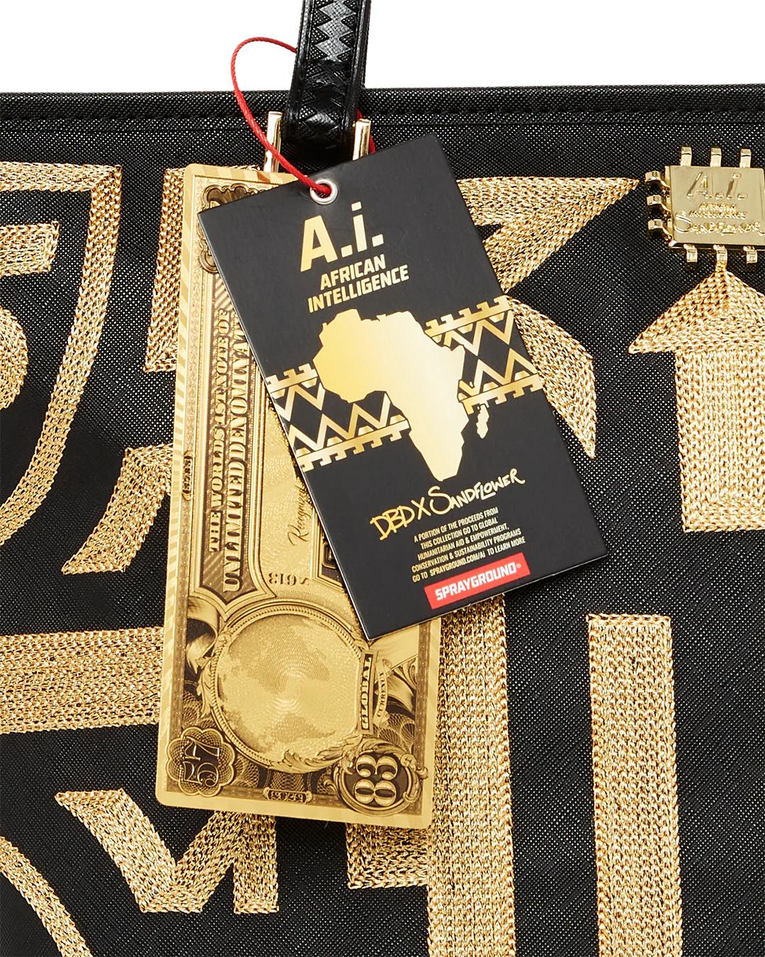 Sprayground Classic | A.I.8 AFRICAN INTELLIGENCE PATH TO THE FUTURE II TOTE