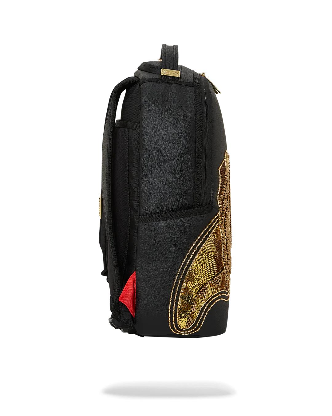 Sprayground Essential | A.I.8 AFRICAN INTELLIGENCE GUILDED LEOPARD BACKPACK (DLXV)
