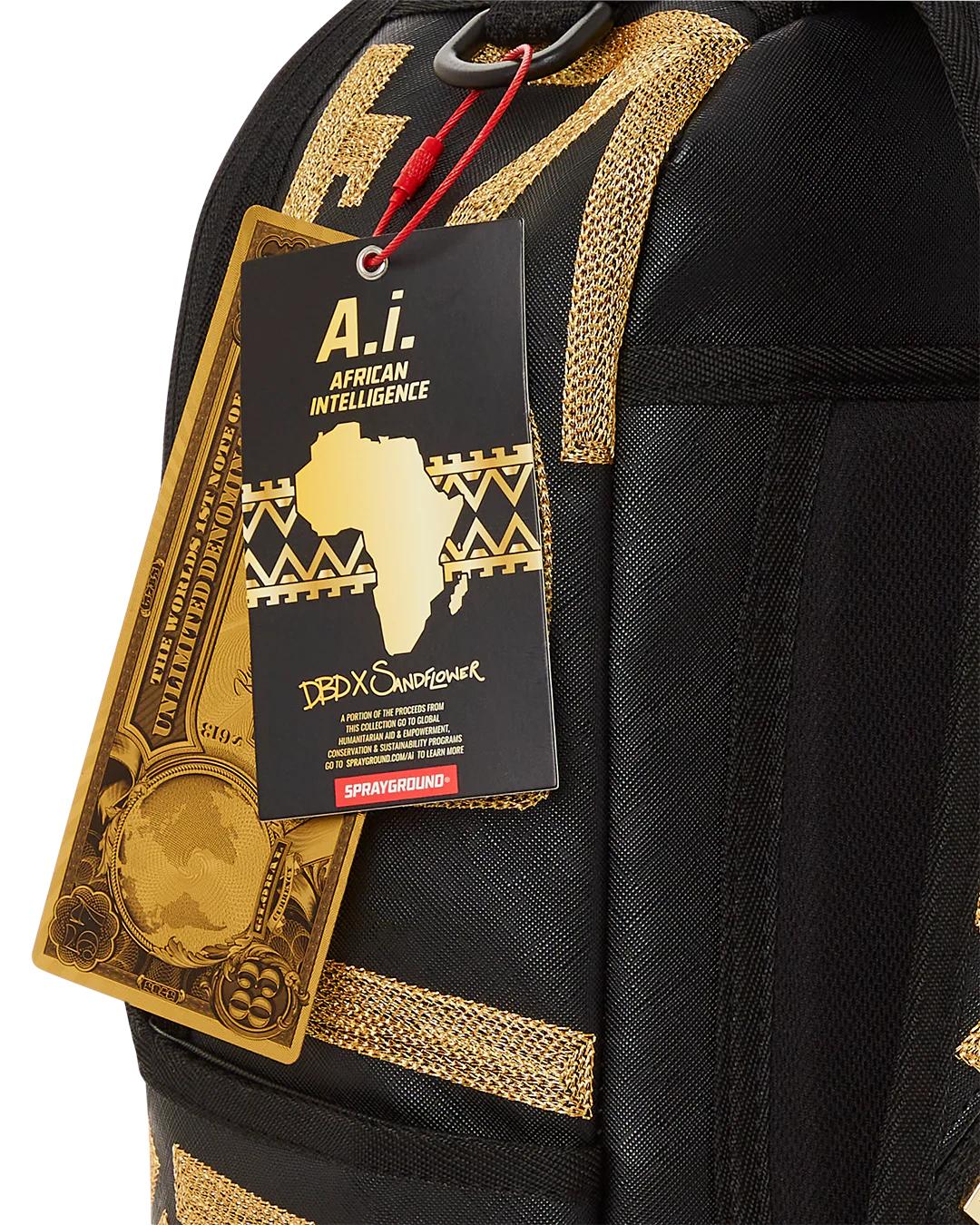 Sprayground Premium | A.I.8 AFRICAN INTELLIGENCE PATH TO THE FUTURE II BACKPACK (DLXV)