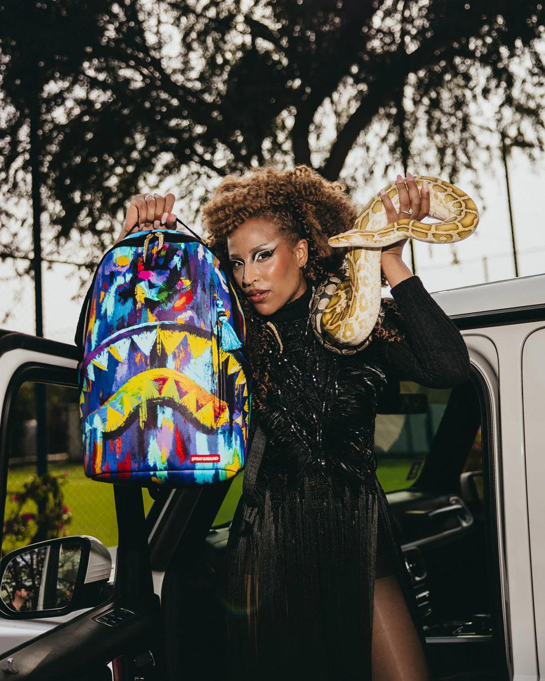Sprayground Featured | A.I.8 AFRICAN INTELLIGENCE PLANET UTOPIA BACKPACK (DLXV)