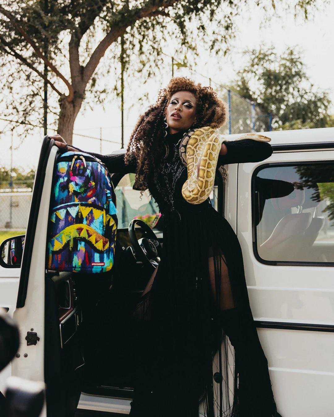 Sprayground Featured | A.I.8 AFRICAN INTELLIGENCE PLANET UTOPIA BACKPACK (DLXV)
