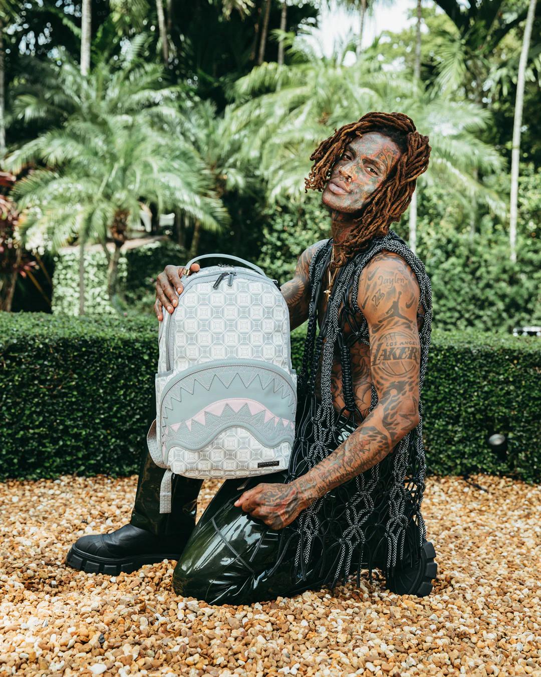 Sprayground Best Seller | A.I.8 AFRICAN INTELLIGENCE BOOKED & BUSY BACKPACK