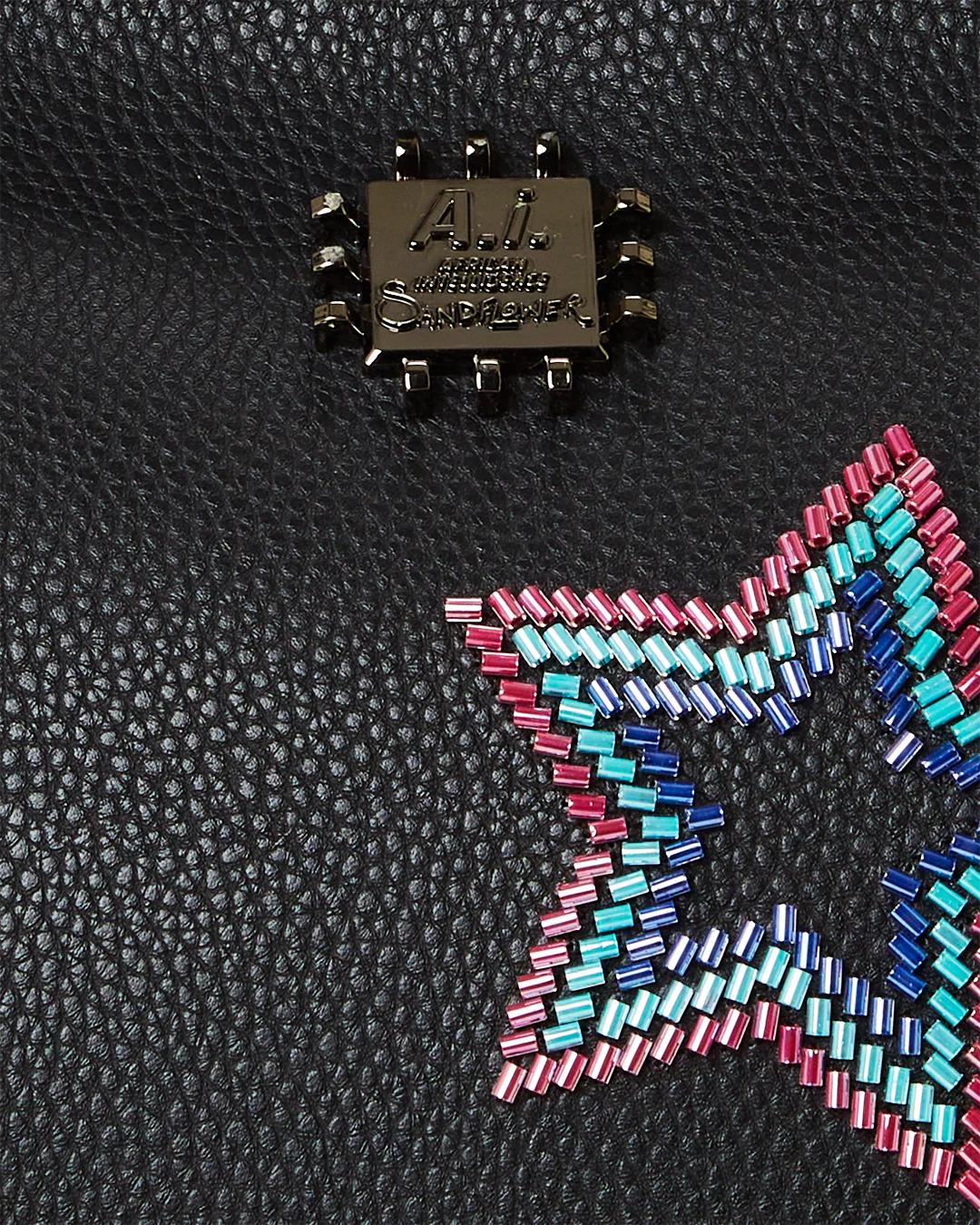 Sprayground Recommended | STAR RACER A.I.7 SANDFLOWER COLLAB BEADED TOTE