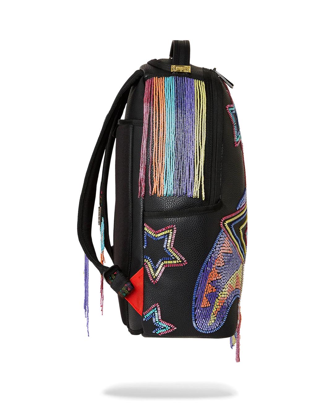 Sprayground Exclusive | STAR RACER A.I.7 SANDFLOWER COLLAB BEADED BACKPACK