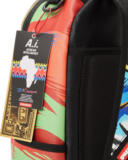 Sprayground Signature | HEAR MY ROAR A.i.6 SANDFLOWER COLLAB BACKPACK (DLXV)