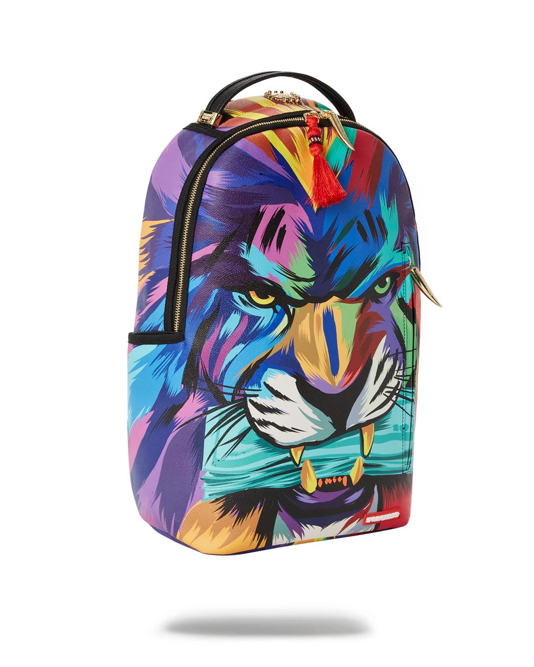 Sprayground Signature | HEAR MY ROAR A.i.6 SANDFLOWER COLLAB BACKPACK (DLXV)