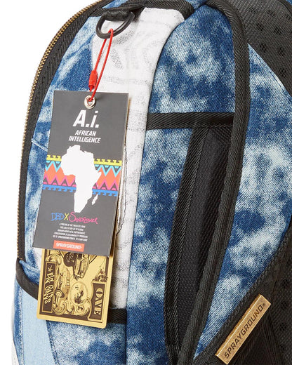 Sprayground Classic | COAST TO COAST A.i.6 SANDFLOWER COLLAB BACKPACK
