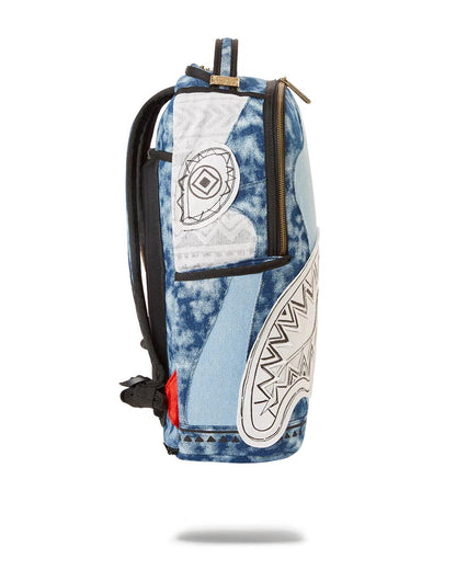 Sprayground Classic | COAST TO COAST A.i.6 SANDFLOWER COLLAB BACKPACK