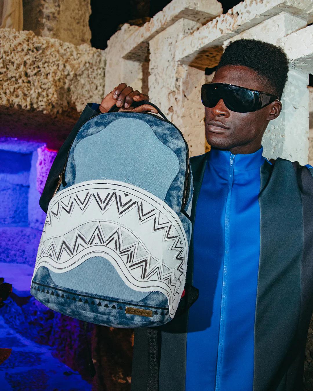 Sprayground Classic | COAST TO COAST A.i.6 SANDFLOWER COLLAB BACKPACK