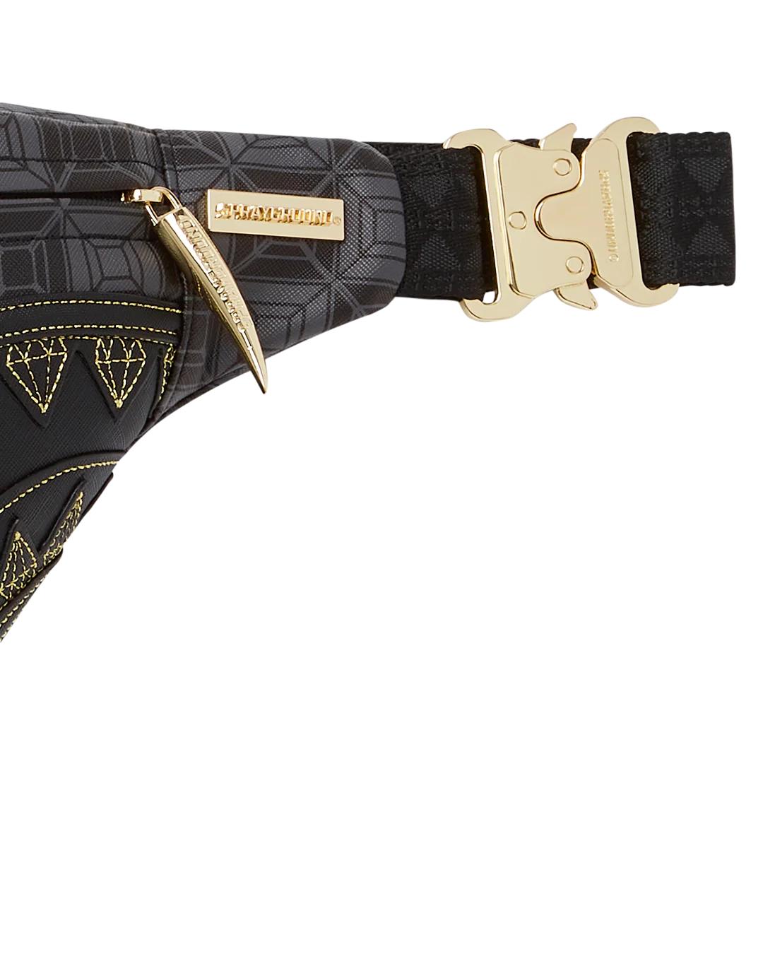 Sprayground New | OBSIDIAN STUNNER A.i.6 SANDFLOWER COLLAB SAVVY CROSSBODY
