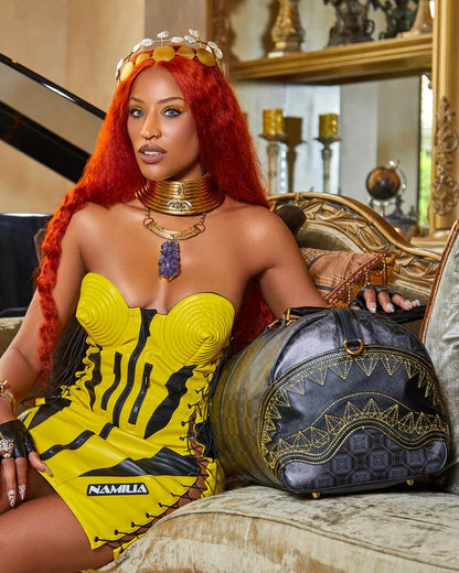 Sprayground Featured | OBSIDIAN STUNNER A.i.6 SANDFLOWER COLLAB DUFFLE
